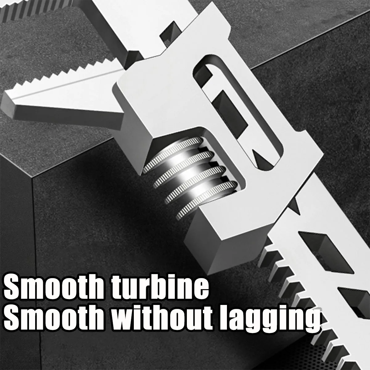 1pc F-type Wrench Adjustable Spanner Pipe Wide Jaw Opening Spanner F Type Wrench Movable Spanners Repair Tools Live Wrench