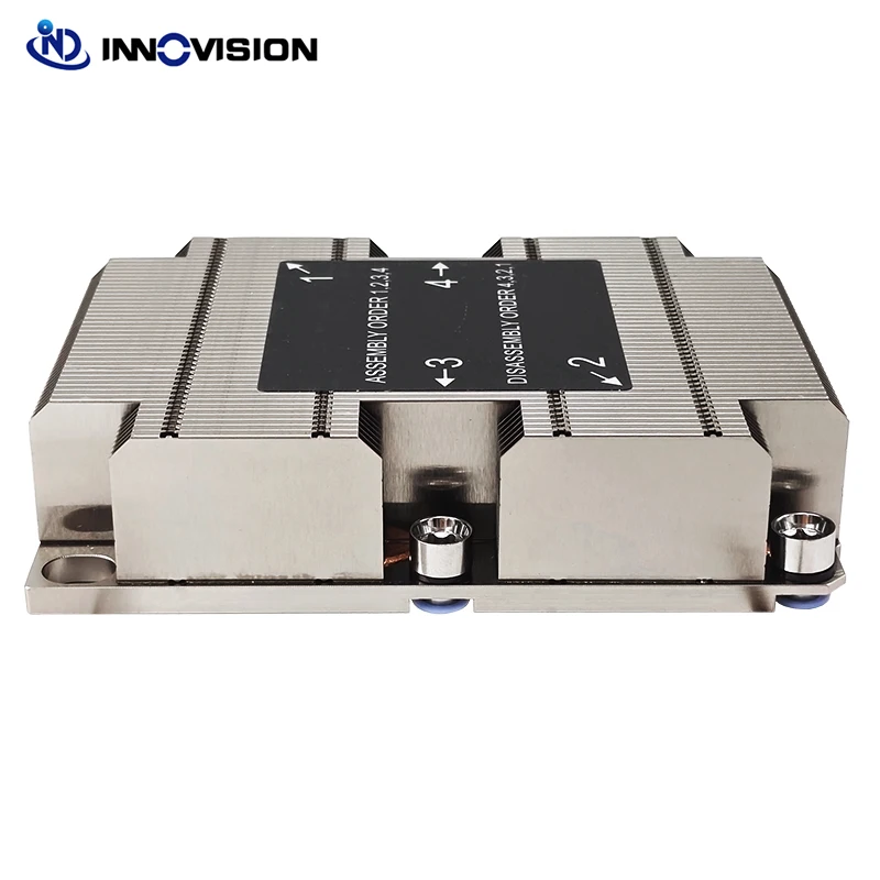 LGA3647 CPU Cooler 3647 Narrow Heatsink for 1u Server