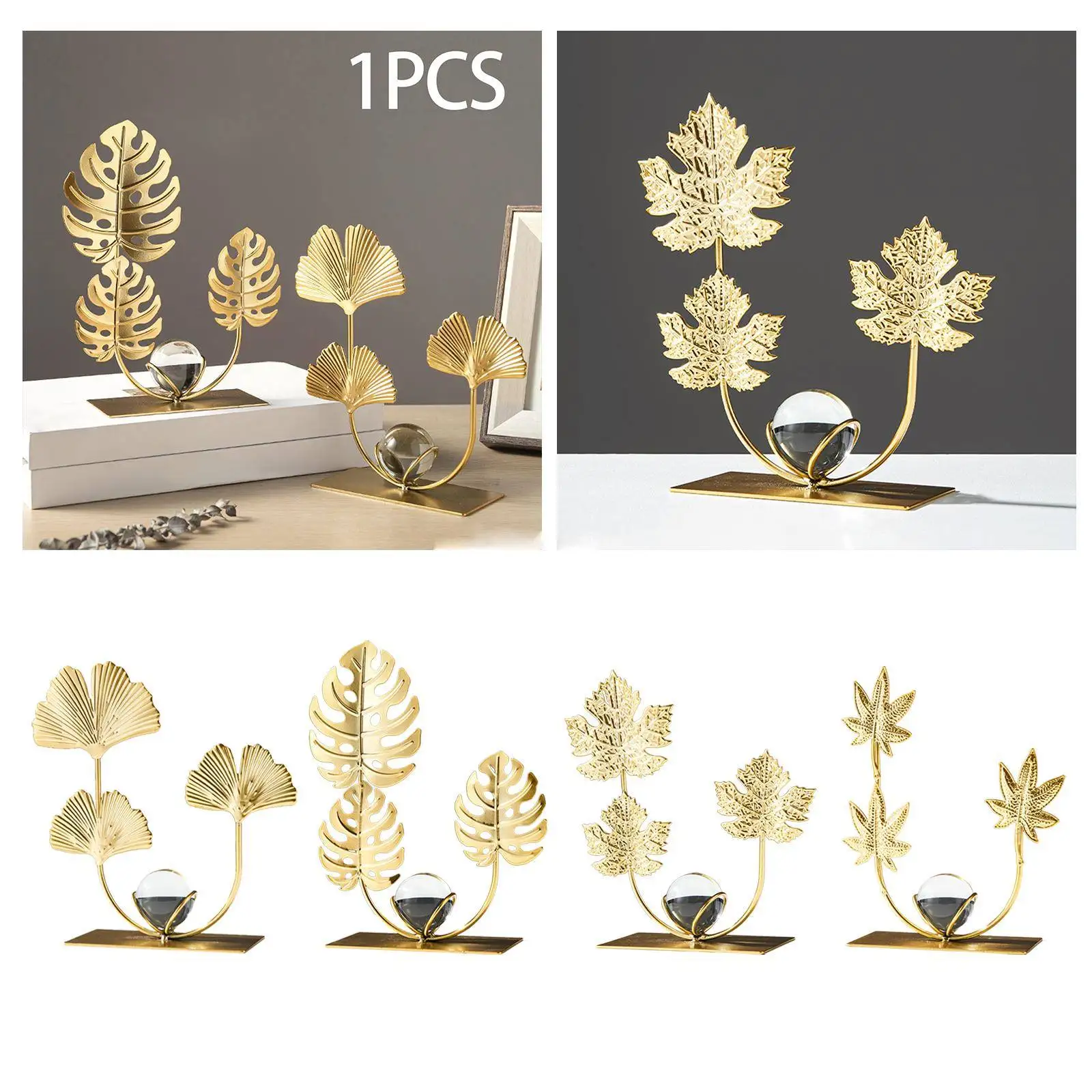 

Статуя из листьев, металлическая скульптура из листьев, декоративная фигурка, декор для отеля, фестиваля, фермерского дома, книжная полка, современные украшения для дома