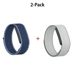 Soft Nylon Breathable Wristband for Smart Bands - Lightweight and Comfortable One - Piece Strap (2PCS - 3)