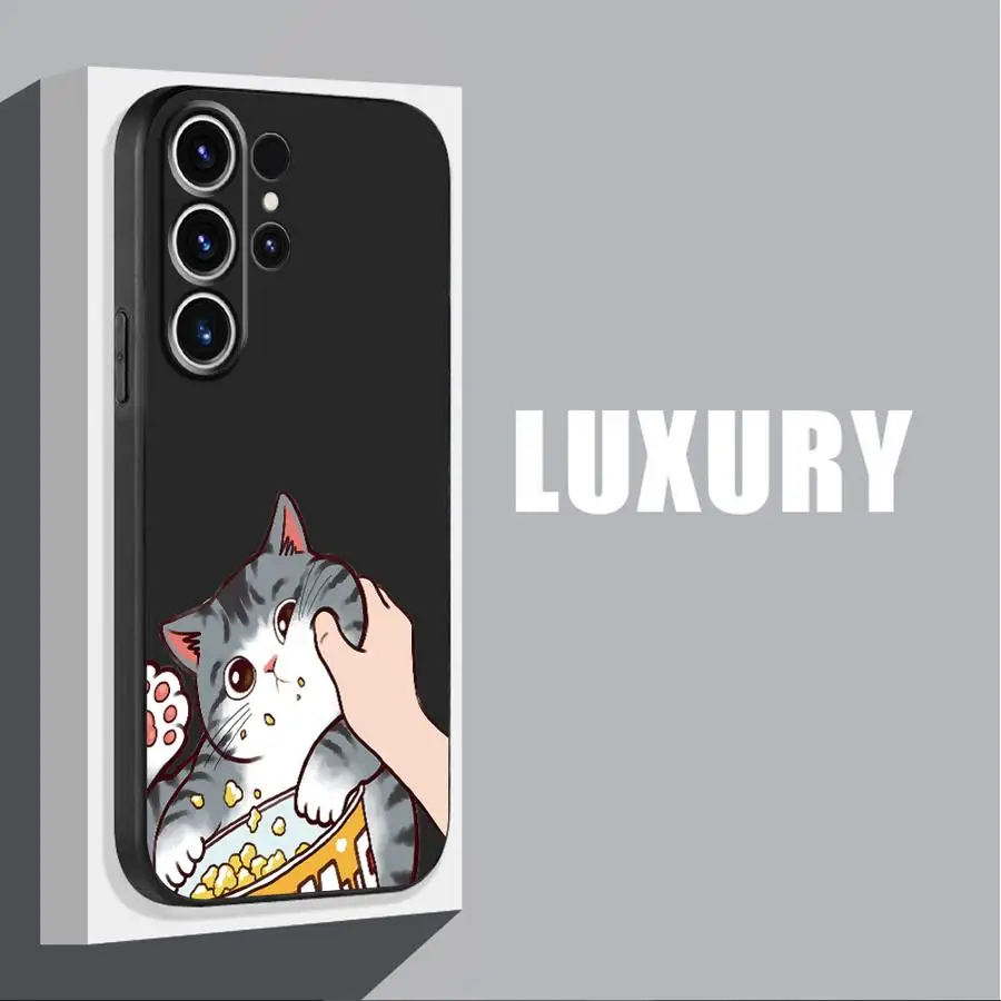 Cartoon Cute Cat Soft Phone Case