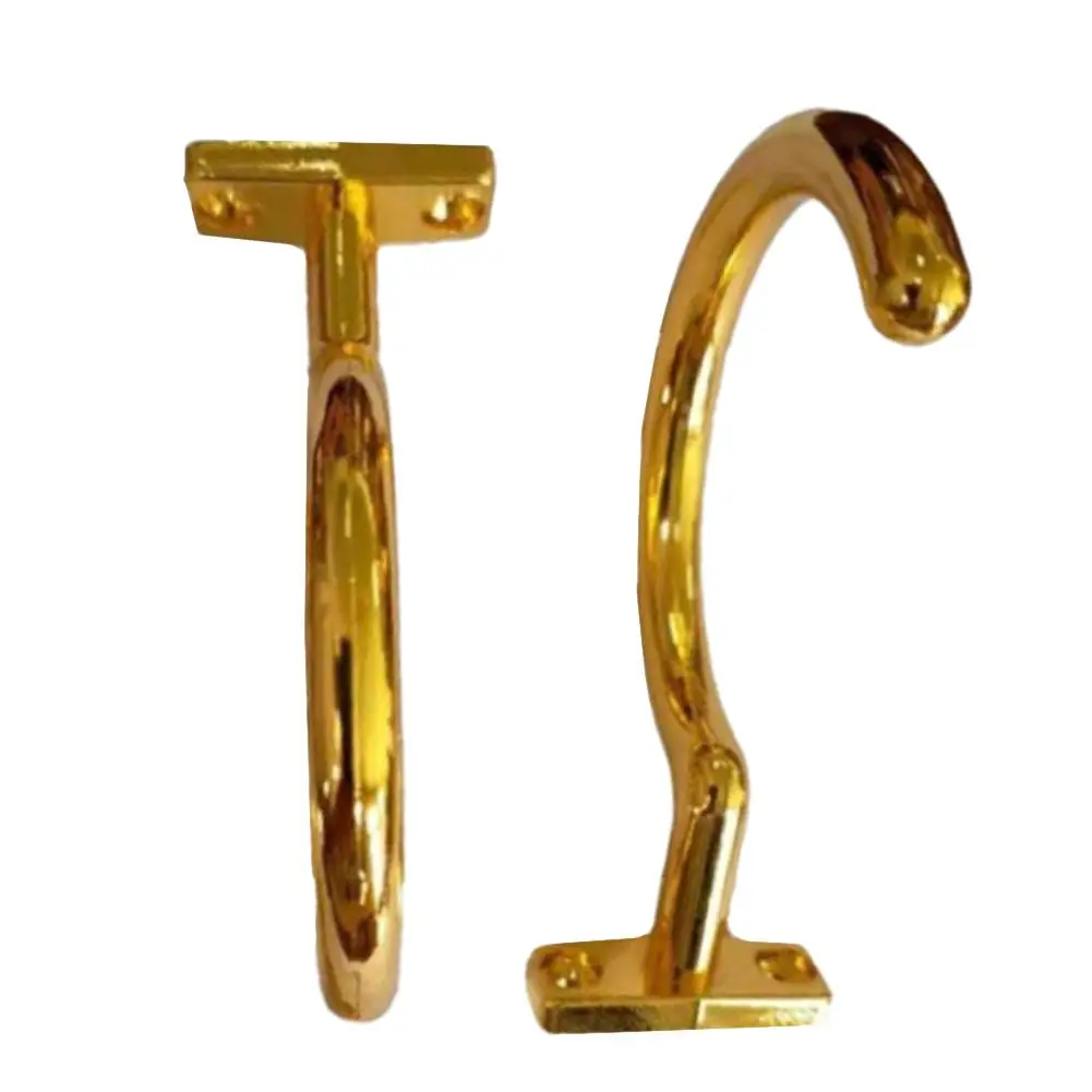 2pcs Billiard Table Hooks 9x5.5cm Iron Triangle Rack Hanging Hook With Screws For Snooker Billiard Tripod Hook Accessories