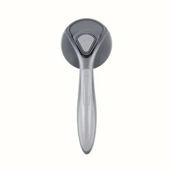 Effortless Self - Cleaning Pet Grooming Brush with Comfort Grip Handle (GRAY)