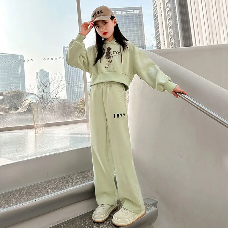 Girls Spring Autumn Fashion 2025 New Korean Style Letter