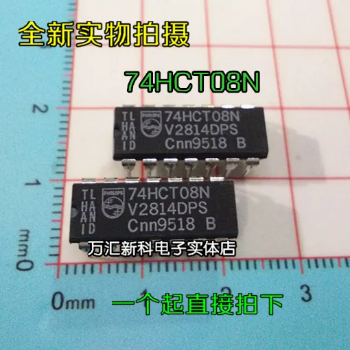

10pcs orginal new 74HCT08N 74HCT08 DIP-14