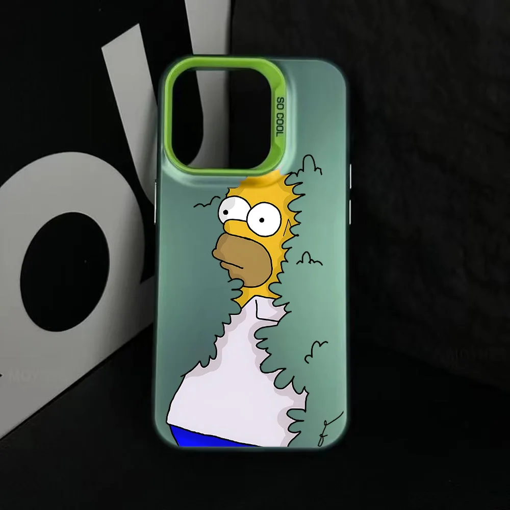 Funny Cartoon Anti-Fall Matte Phone Case