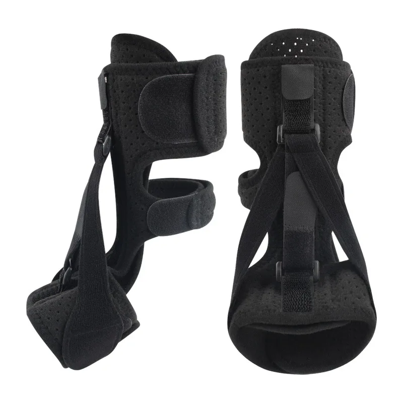 Foot Drop Splint for Heel Pain Tendinitis Three Fixed Straps Plantar Tendinitis Foot Support Plantar Fasciitis Night Splint
