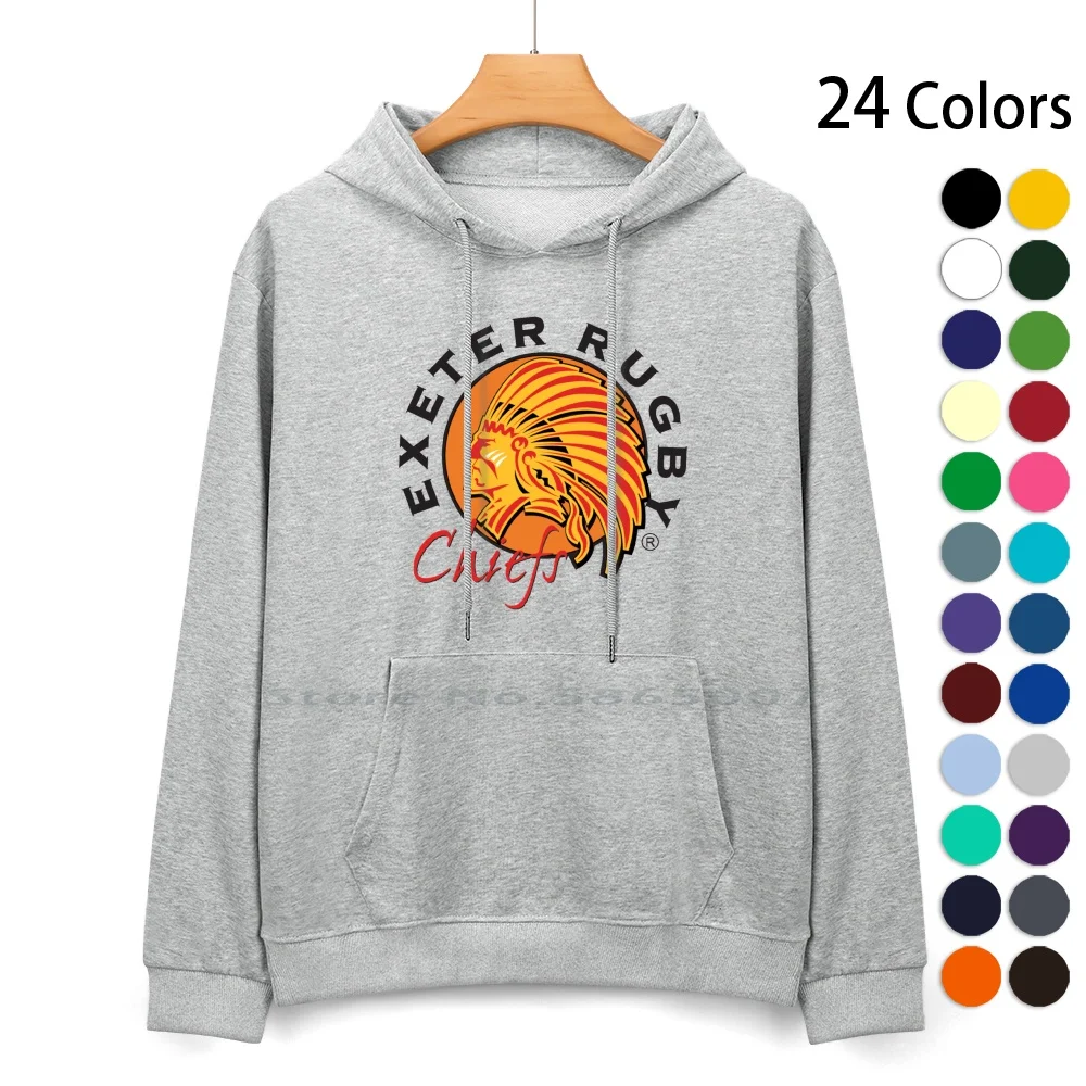 

Exeter Chiefs Pure Cotton Hoodie Sweater 24 Colors Exeter Rugby Chiefs Chiefs Rugby Sport England Premiership Rugby Gallagher