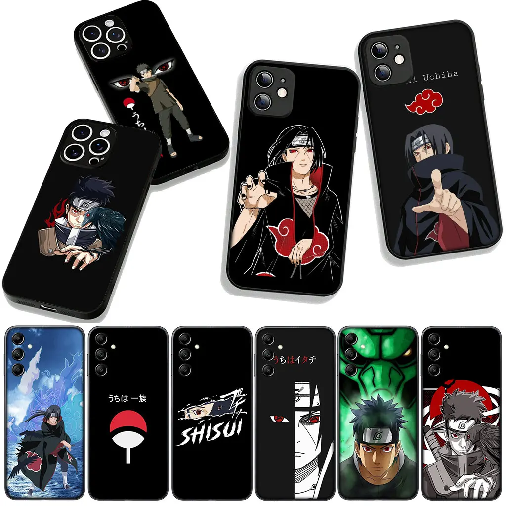 Premium Itachi Uchiha & Akatsuki Design Phone Case Cover
