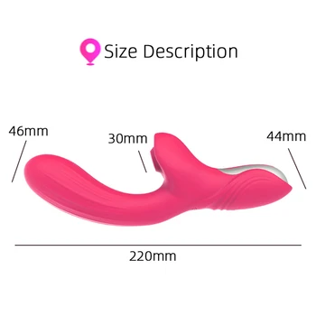 20 Modes Silicone Vagina Sucking Machine Woman Vibrat SexToy Female SuckBlowjob Vibrator Pussy Clitoris Stimulator Masturbation 3