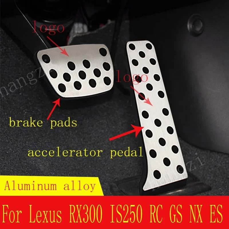 

Тормозные колодки для Lexus RX300 IS250 RC GS NX ES RX300 IS250 RC GS NX ES из алюминиевого сплава, педаль акселератора
