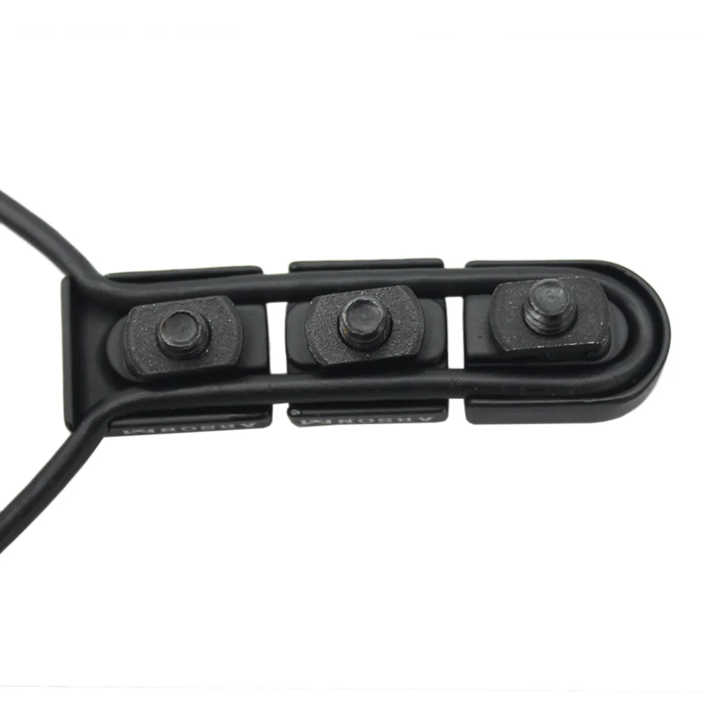 3pcs/Set M-LOK Wire Guide System Cable Management Rail Cover Picatinny Rail Handguard Wire Guide Tail Fixed
