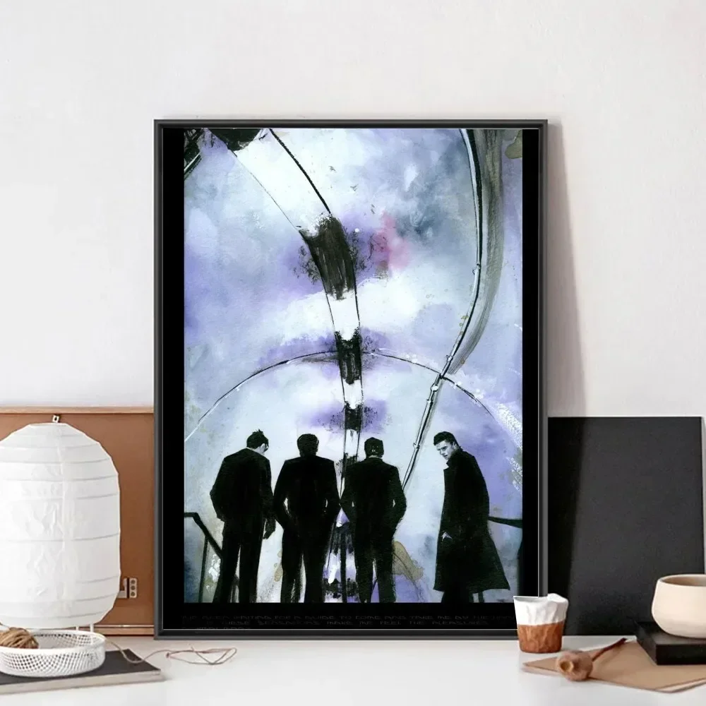 Band Joy Division Poster No Framed Poster Kraft Club Bar Paper Vintage Wall Art Painting Bedroom Study Stickers