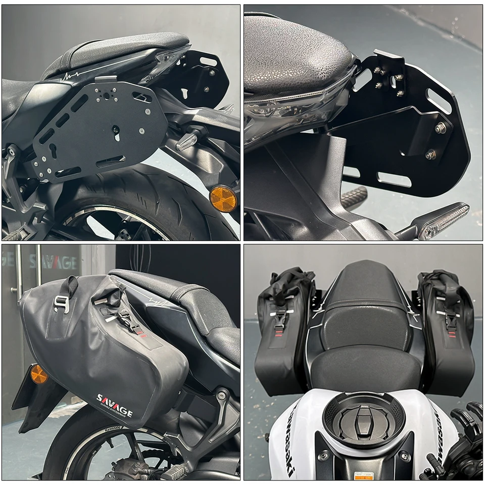 後部座席荷物キャリアラック 用 カワサキ Z650 Z 650 2017-2019