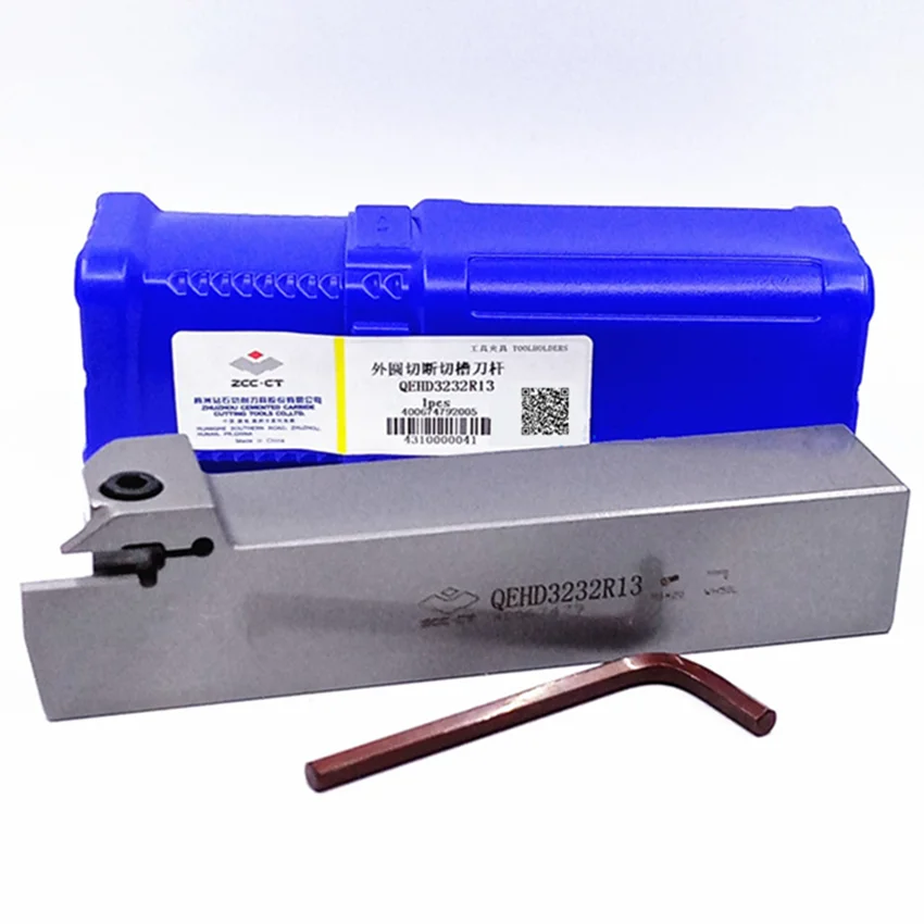 Qehd3232R13/Qehd3232L13/Qehd3232R22/Qehd3232L22 Zcc.Ct Cutting Grooving Tools External Turning Tool For 5.00Mm Inserts 1Pcs/Box