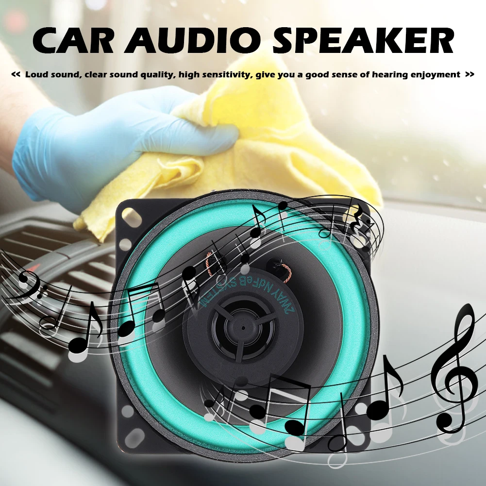4 inch 2 Way 100W Car Audio HiFi Coaxial Speaker Auto Stereo Loudspeaker VO-402