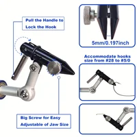 Sturdy Base Premium Aluminum Adjustable Fly Tying Vise 4