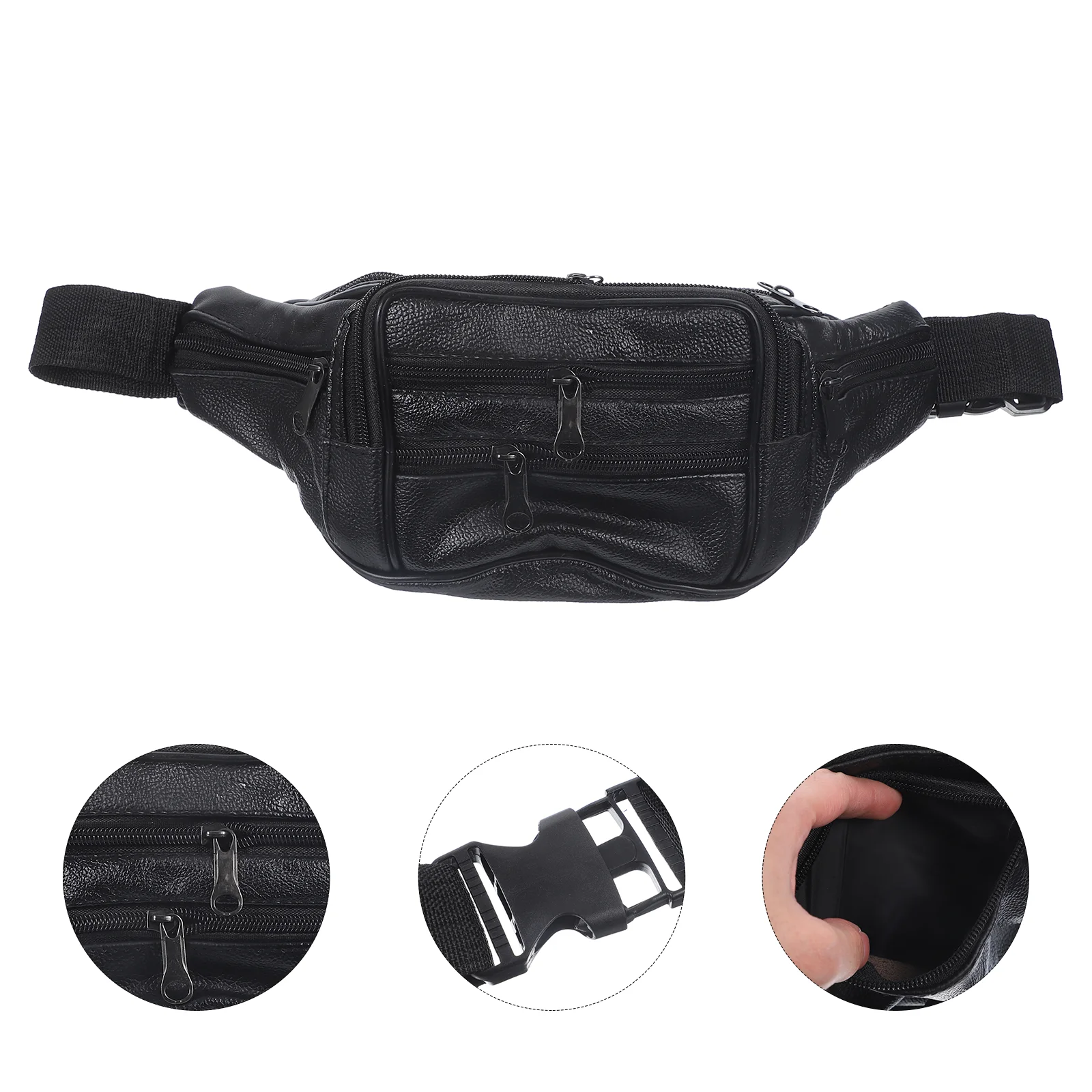 

Black Crossbody Purse For Women Unisex Purse Waterproof Messenger Bag Outdoor Travel Sports ( )