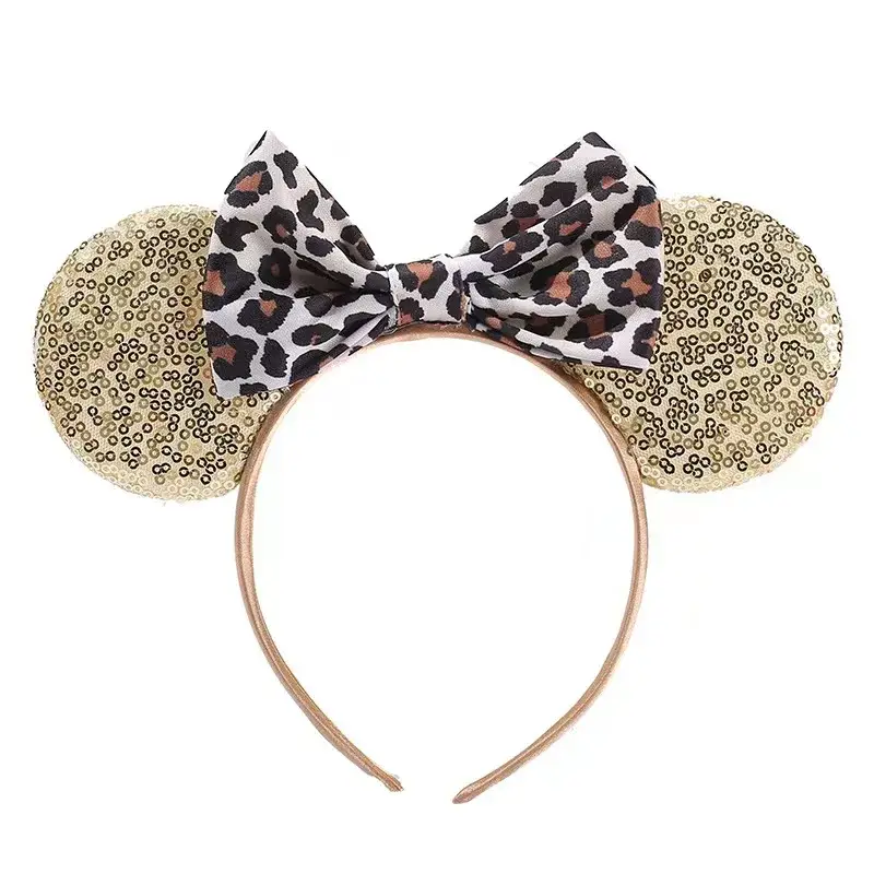 Anime Mouse Ears Headhand Cosplay Kawaii Cartoon Elastic Hair Accessories Party Sequin Bows Hairband Toys Children Adults Gift - Image 25