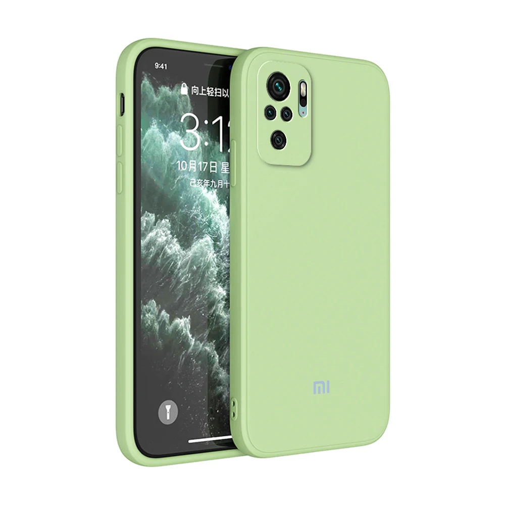Liquid Silicone Phone Pouches- light green- Smart cell direct 