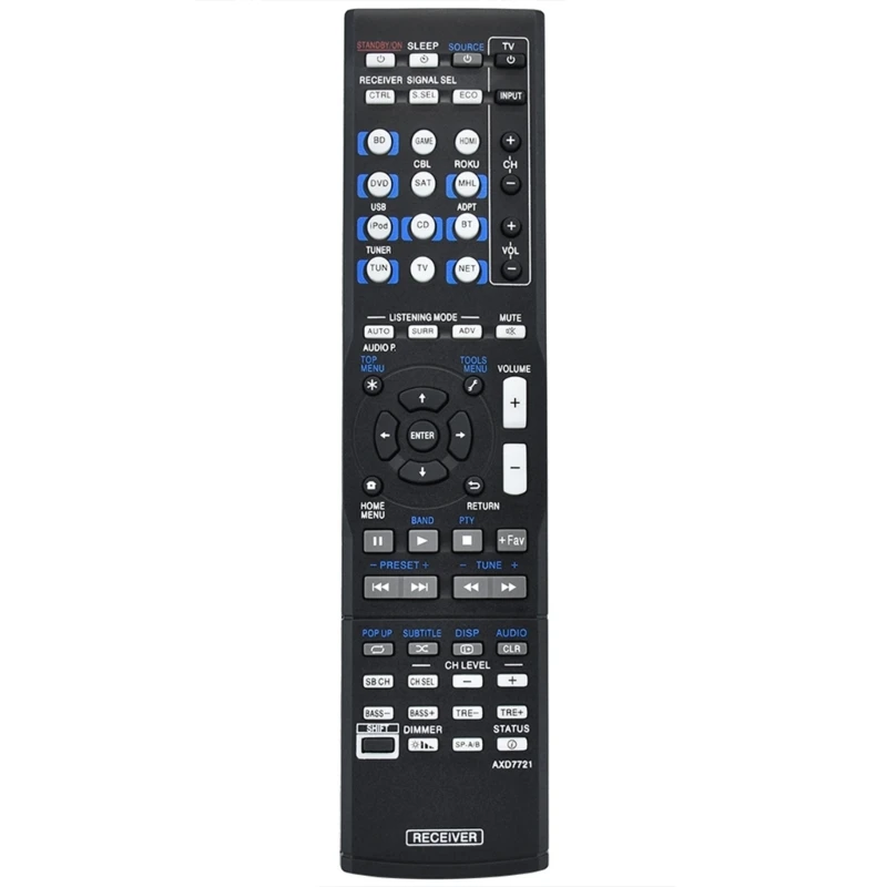 Axd7721 Per Pioneer Vsx44 Vsx824 Vsx1029K Vsx102 4K Av Telecomando Telecomando Controller Durevoli Sostituzione