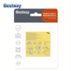 Bestway 62068 10 Piece Underwater Adhesive Repair Patch, Swimming Pool Patch Repair Kit, Pool Puncture Repair Patch 2