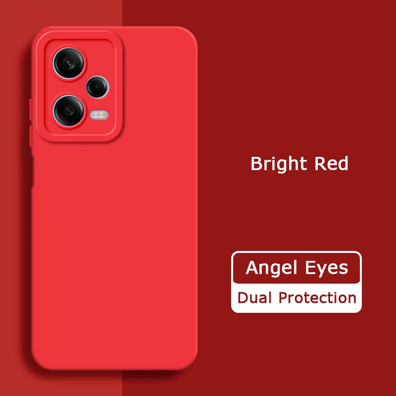 Angel Eyes Liquid Silicone Shockproof Phone Case