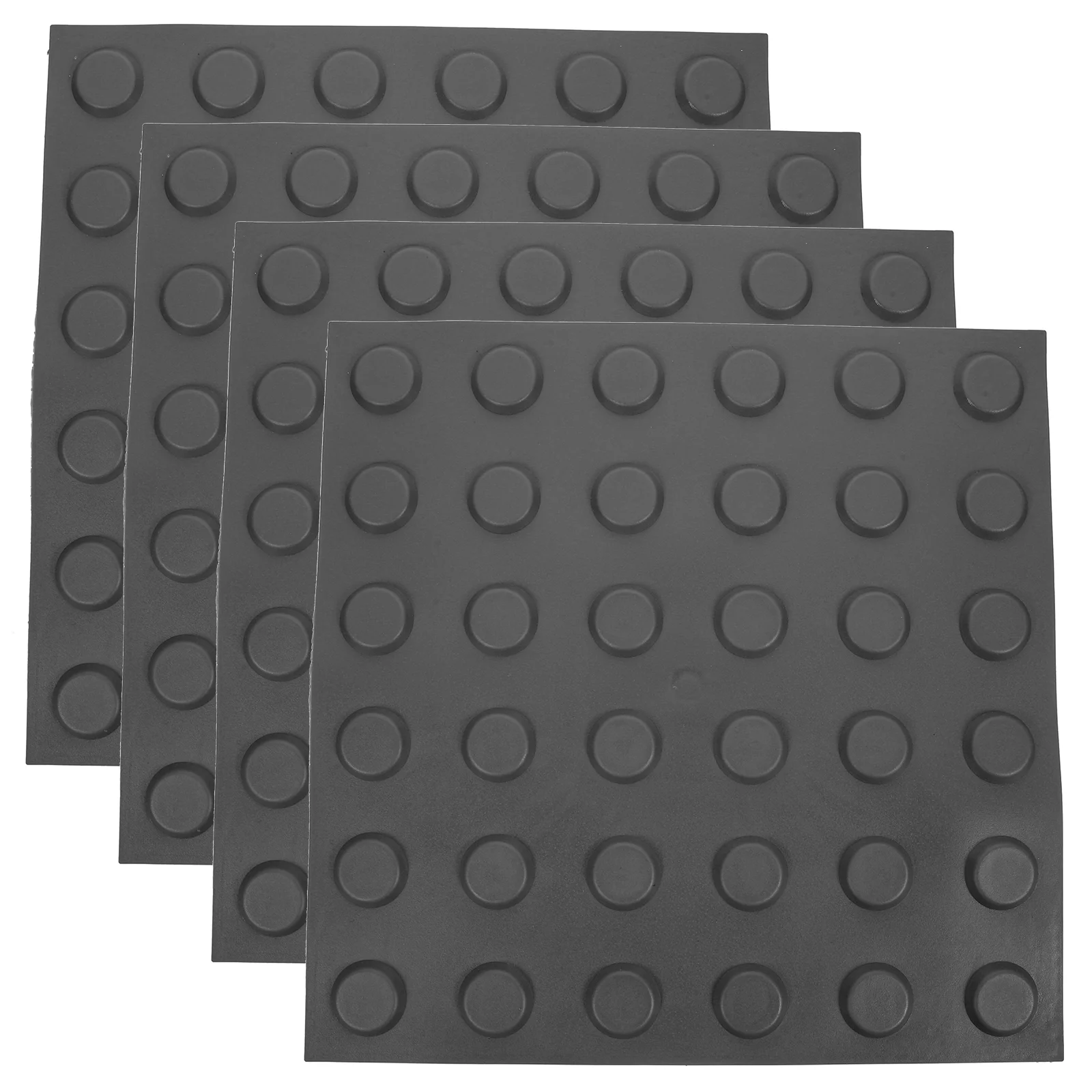 

Blind Road Board Garden Sidewalk Tile Rubber Plastic Road Stickers Indoor Blind Floor Tile Bump Ridge Pads