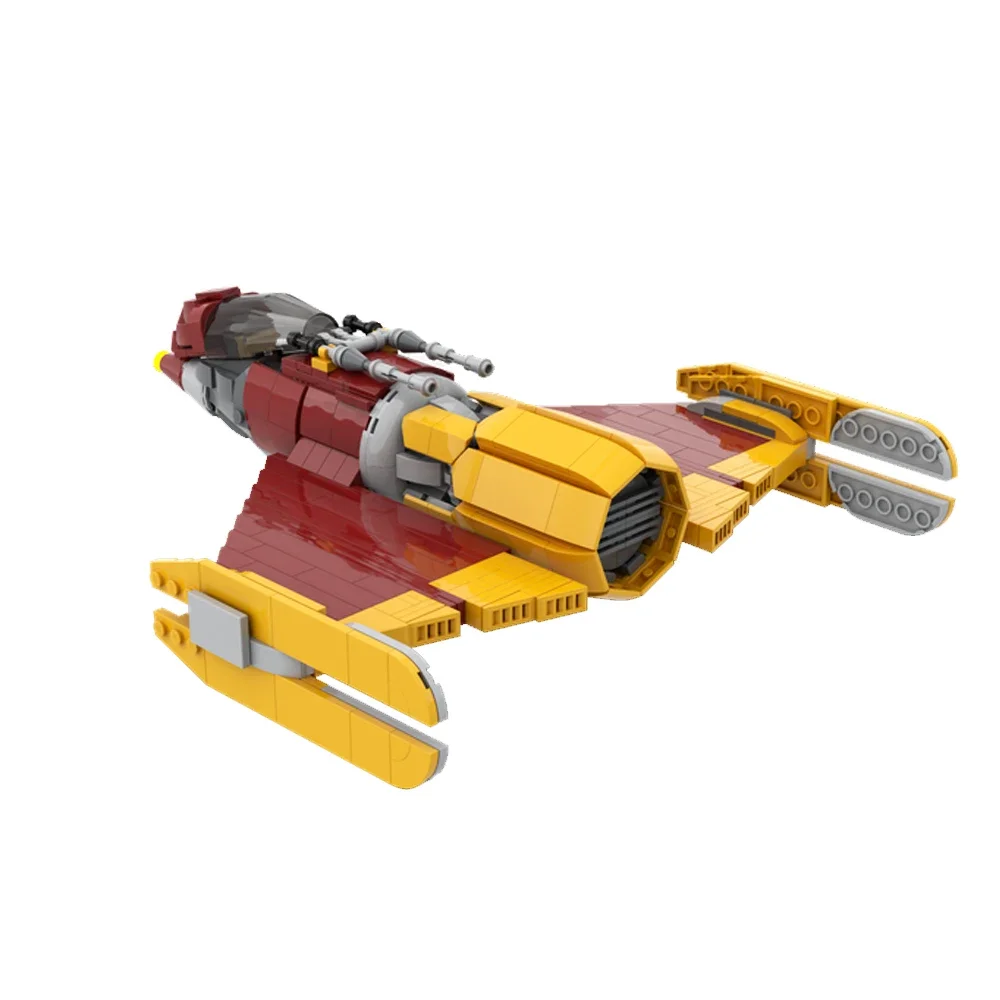 

MOC Movie Space Wars Battle Spaceship Building Blocks Ahsokas Shin Hati’s Starfighters Aircraft Model Bricks Toys for Kids Gift