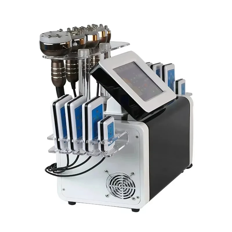 6 in 1 40K Ultrasonic Cavitation Body Sculpting Cavitation Vacuum Rf Cellulite Reduction Machine 4