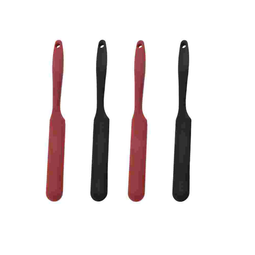 

4 шт., силиконовые шпатели для смешивания пищи