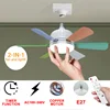 ventilador luz led de techo e27 socket fan light AC hogar home cooling cold cocina celling living room ampoule ventilateur fan 1