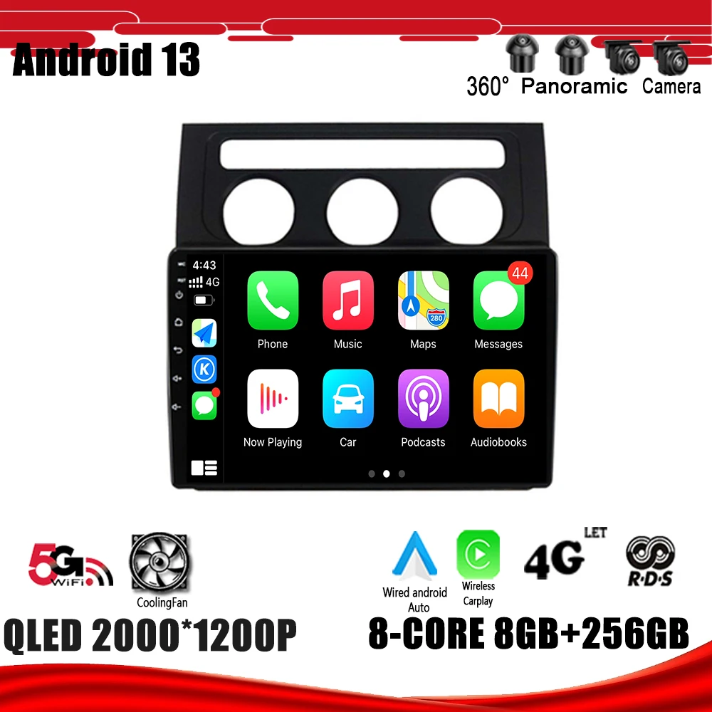 

Android 13 For Volkswagen Touran 1 2003 - 2010 Navigation GPS DSP Carplay WIFI Car Radio Multimedia Player