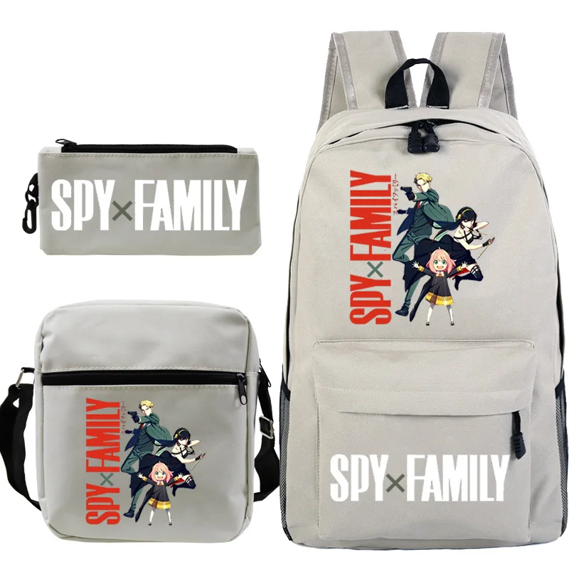 

Anime SPY X FAMILY Backpack Boys Girls Schoolbag Japan Manga Shoulder Bag Pencil Bag Zipper Back Pack Mochila Children Bookbag