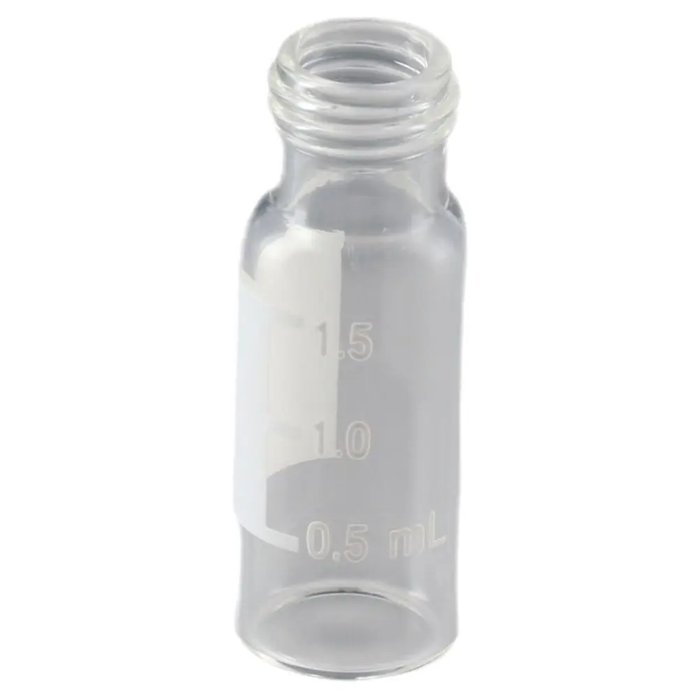 쓰기 영역 및 눈금이 있는 오토샘플러 바이알, 흰색 PTFE 및 빨간색 실리콘 셉타 9-425 HPLC/GC 바이알, 9-425 HPLC, 2mL, 100 PCs