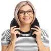 New Lycra Fabric Fillable Travel Neck Pillow Carry Portable Waterproof Stuffable Neck Ultra Soft Fuzz Pillowcase Storage Bag 1