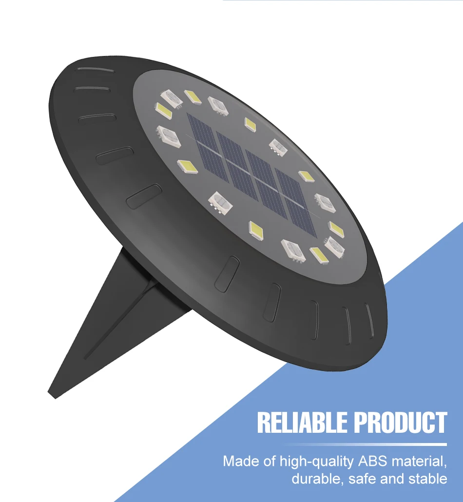 Description Picture 4 of itemRGB Solar Ground Light Outdoor Garden Lamp Solar Underground Light Deck Light Spotlight Buried Solar Led Lamp Garden Decoration