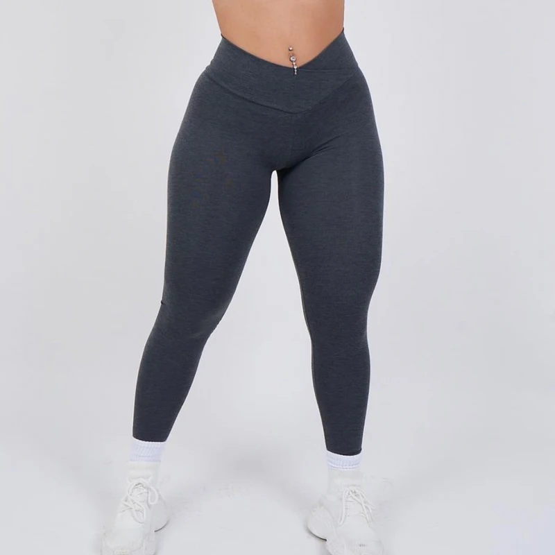 V Waist Scrunch Butt Leggings Women Seamless Legging Sexy Booty Legging Workout Gym Tights Fitness Yoga Legging Jogging Tights