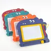 1PC Magnetic Writing Board Children's Cartoon Dinosaur Painting Board Puzzle Magnetic Small Graffiti Lowercase Board 6
