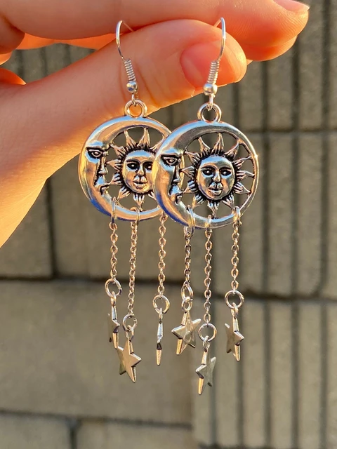 Sun Moon Earrings for Women - Up to 73% off | Lyst