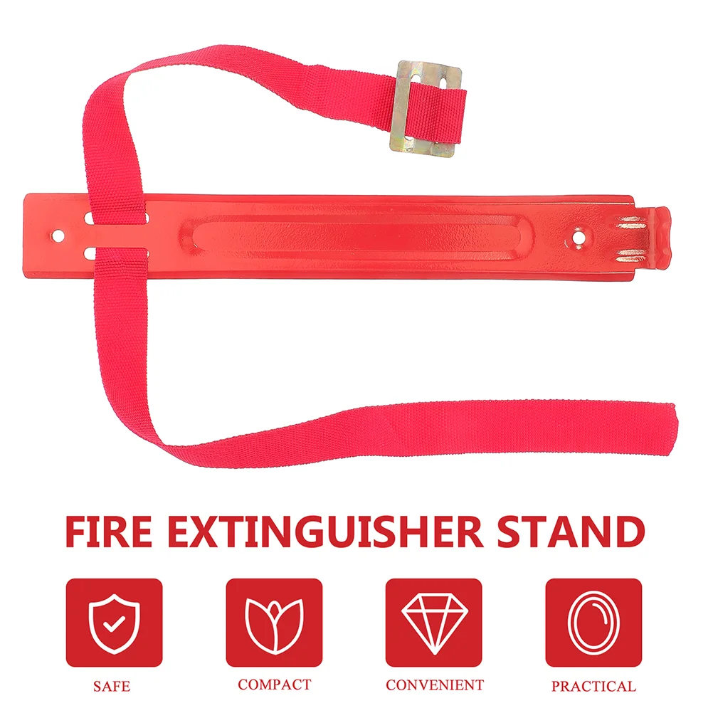2 Pcs Fire Extinguisher Hook Lanyard Hanger Hooks Brackets Wall Mount Universal