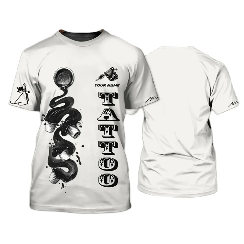 

Футболка мужская оверсайз с коротким рукавом, круглым вырезом и 3D-принтом