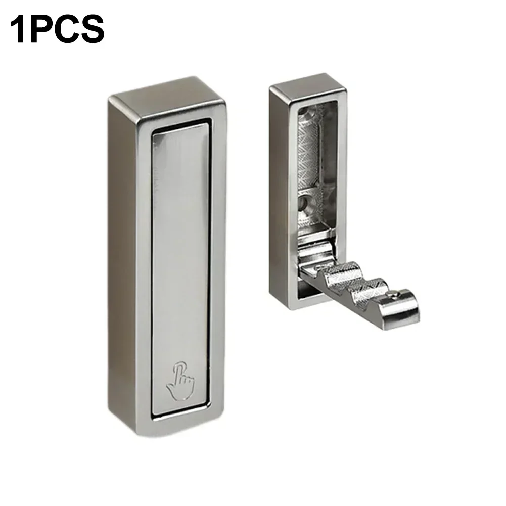 Robe Hook Folding Silver Wall Hanging Zinc Alloy Bathroom Black Clothes Hooks Folding Hooks Gold Grey Rustproof