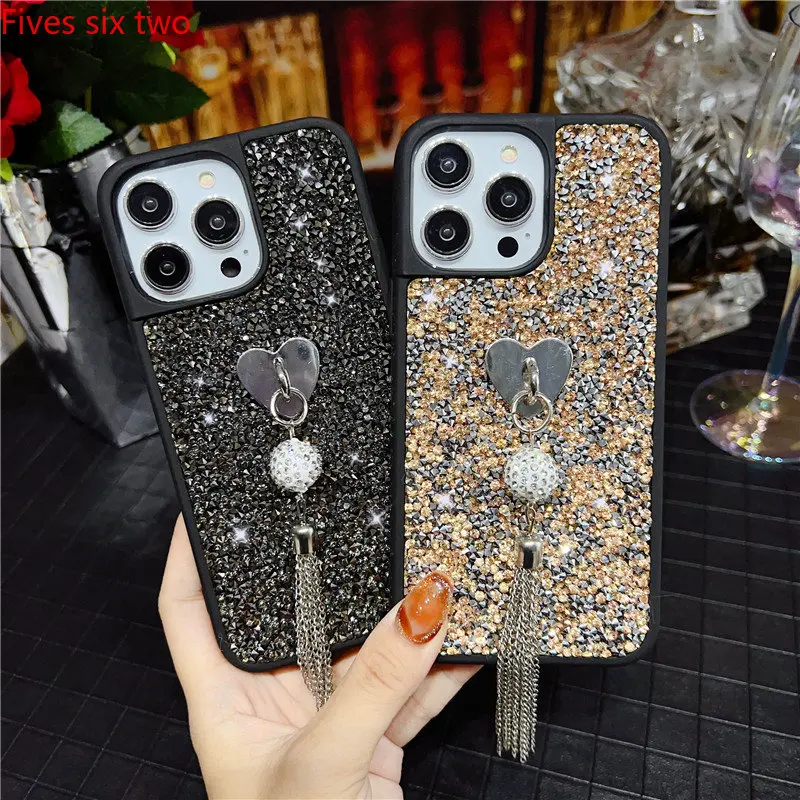Luxury Glitter Rhinestone Phone Case For iPhone 13 11 12 14 Pro Max X