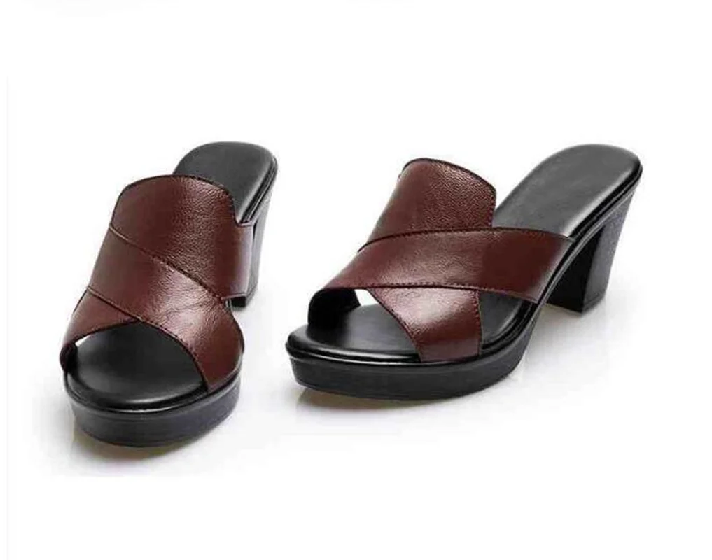 

Summer New Women Slippers Ladies Glitter PU Wedges Shoes Female Casual Slingbacks Sandals Comfortable Platform Woman Slides