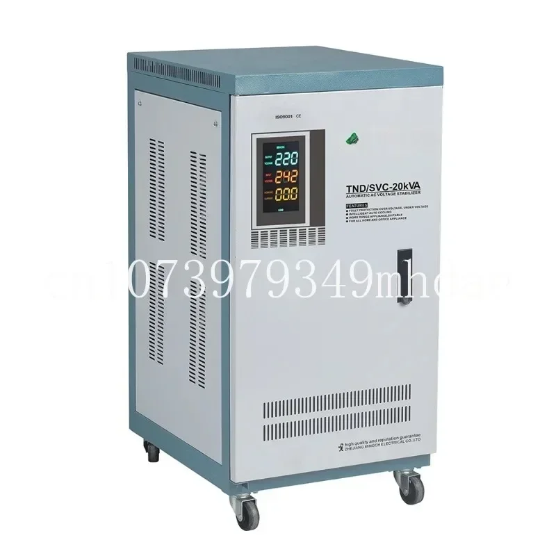 Monofase 120V 220V 230V Svc 5Kva 10 Kw 10Kva 15Kva 20Kva Servomotore In Rame Stabilizzatore Automatico Del Regolatore Di Tensione