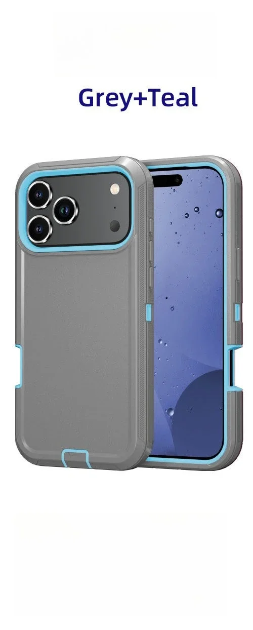 Armor Dual Layer Wireless Charging Protective Case with Enhanced Anti-Drop Cover