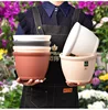 1PC with Tray Round Plastic Flowerpot 3