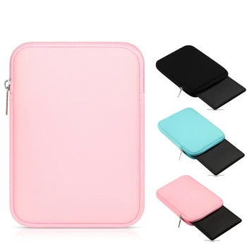 15.5*18.5cm 케이스, kobo libra H2O, libra 2 용, libra 7 인치 소프트 슬리브 ereader 지퍼 백