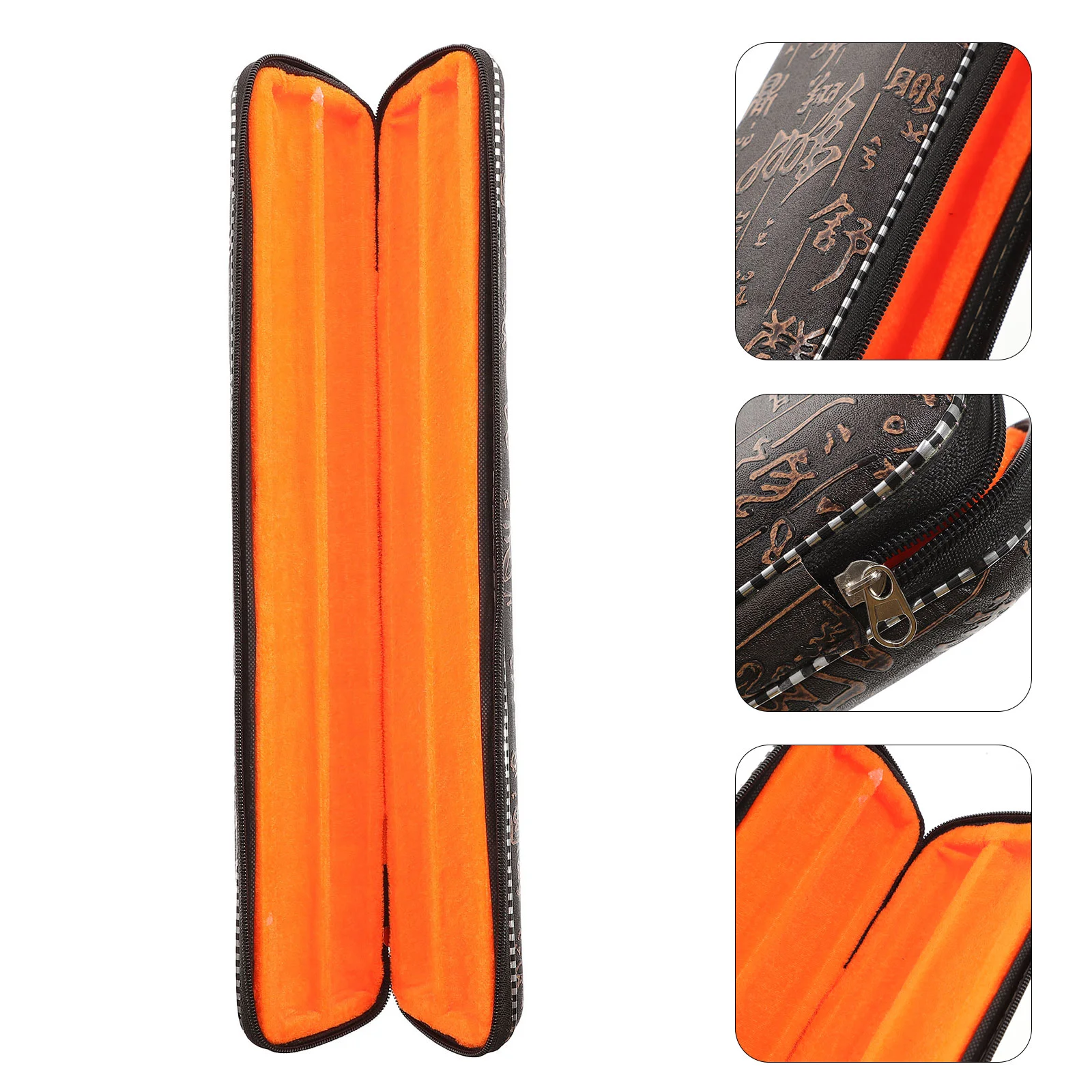 

Bamboo Flute Box Shockproof Resistant to Moisture Resistance to Fall Off Instrument Flute Case